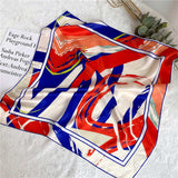 Women's Printed Silk Scarf